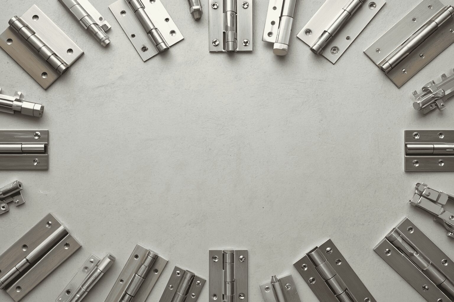 Fundo categoria dobradiças