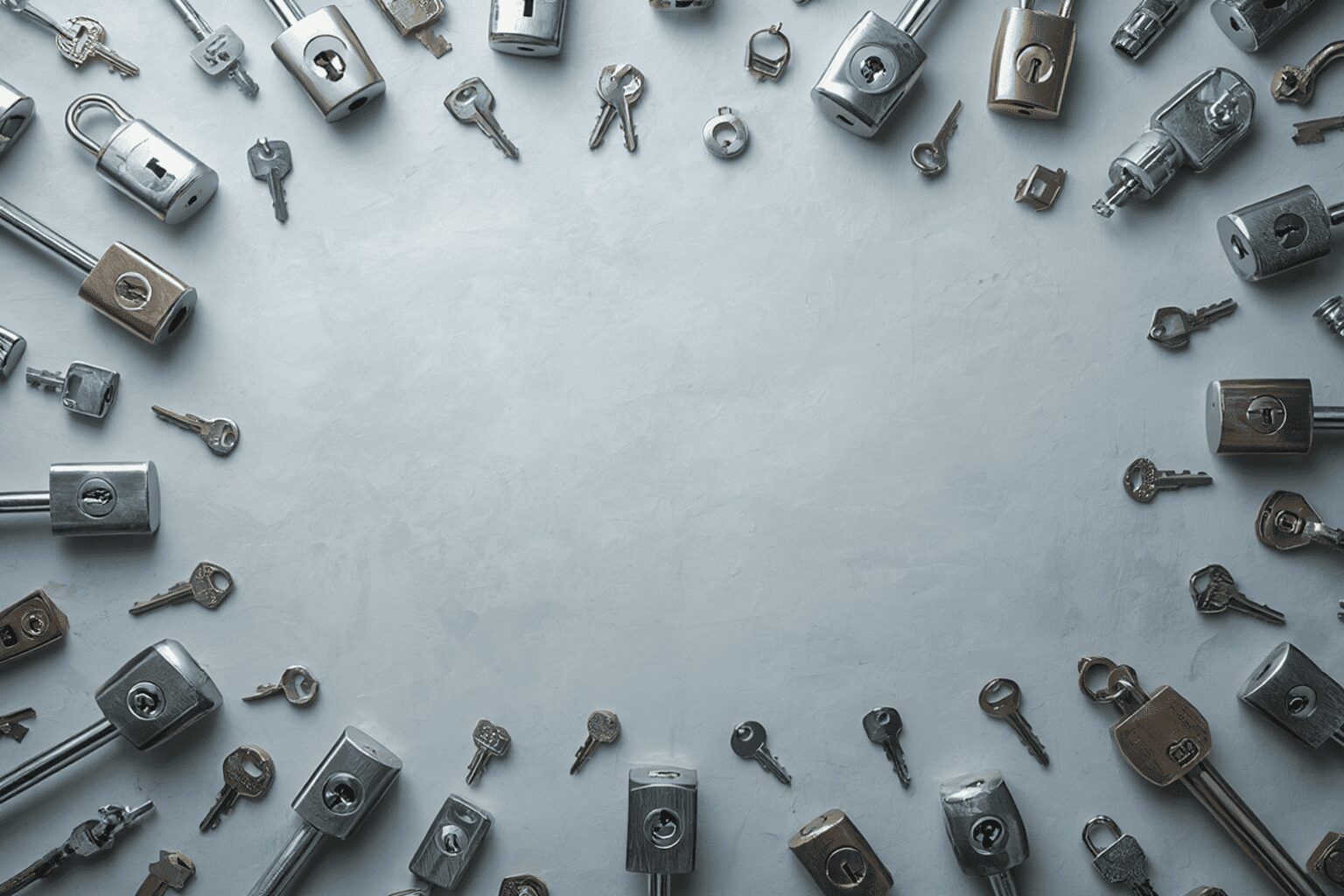 Fundo categoria fechaduras